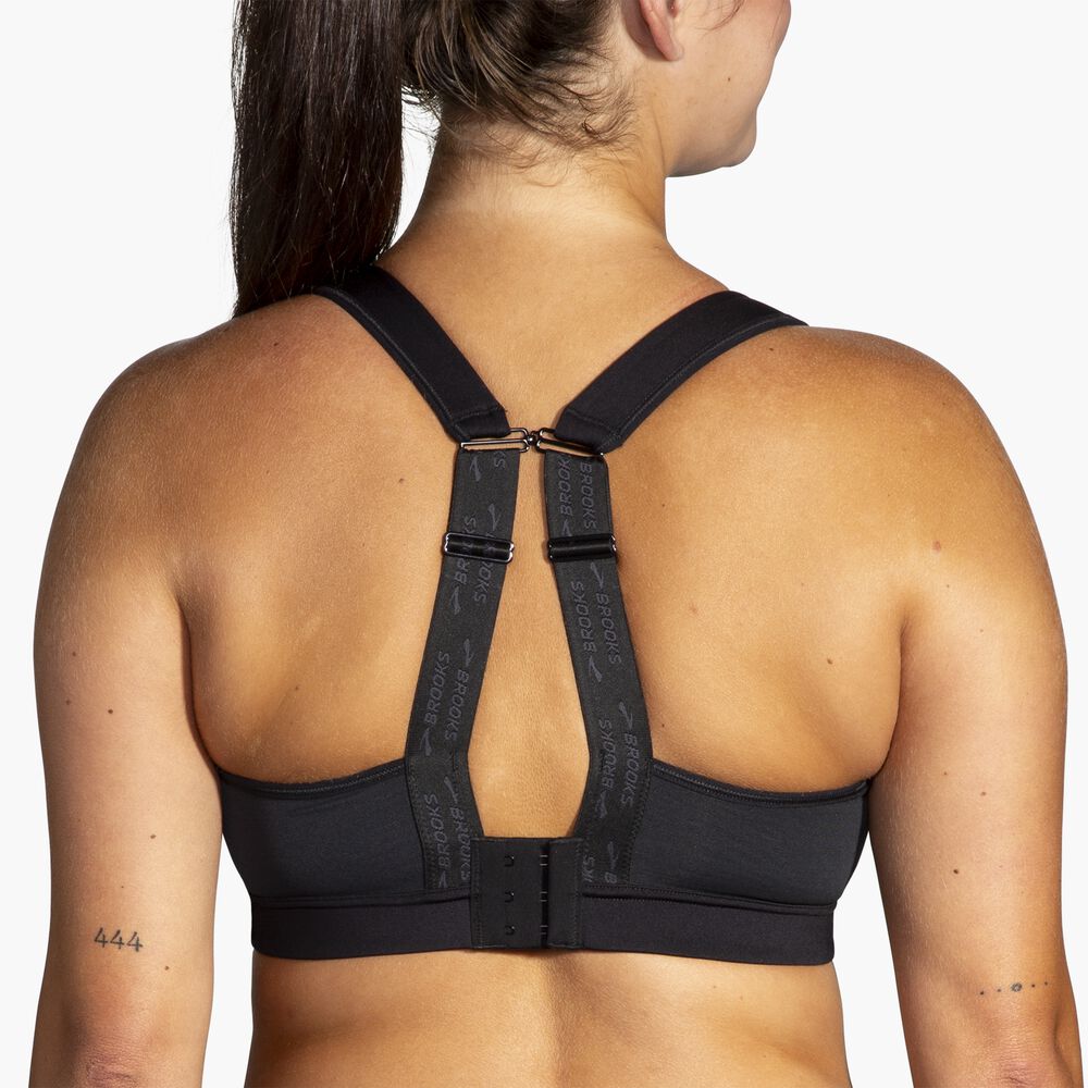 Brooks Convertible 2.0 Sports Bra - Schwarz