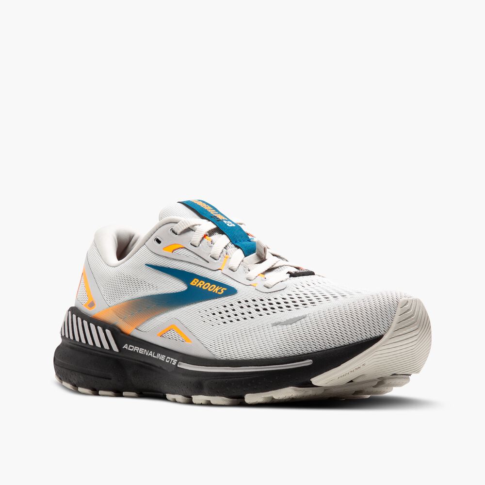 Brooks Adrenaline GTS 23 GTX - Austernpilz/Orange/Blau