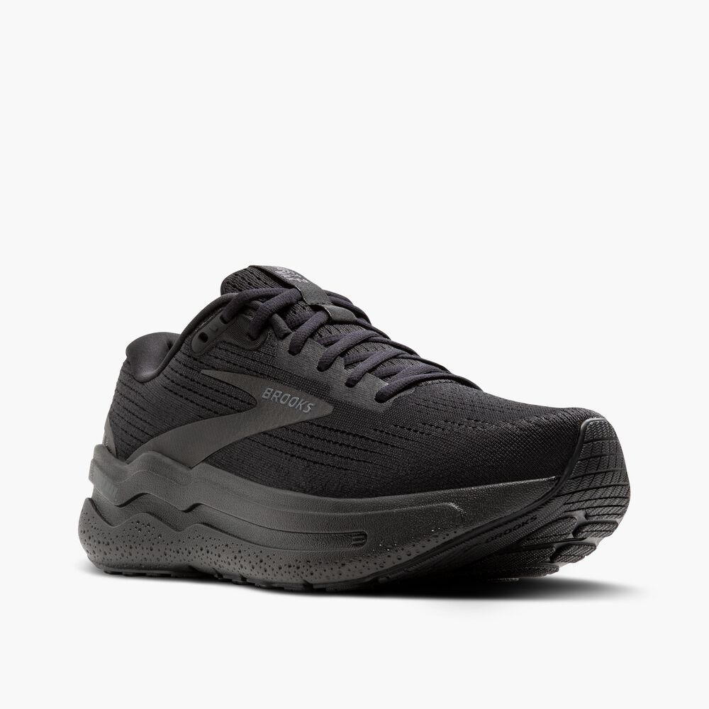Brooks Ghost Max 2 - Schwarz/Schwarz/Ebenholz