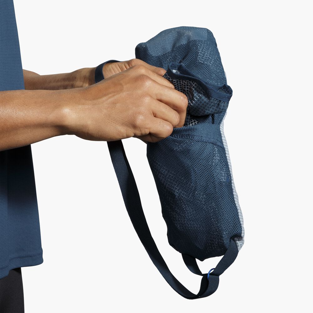 Brooks Canopy Jacket - Indigo Rush Altitude Print