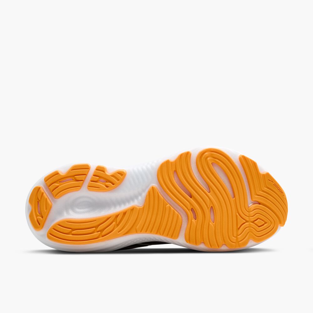 Brooks Glycerin GTS 22 - Schwarz/Country Blue/Orange Pop