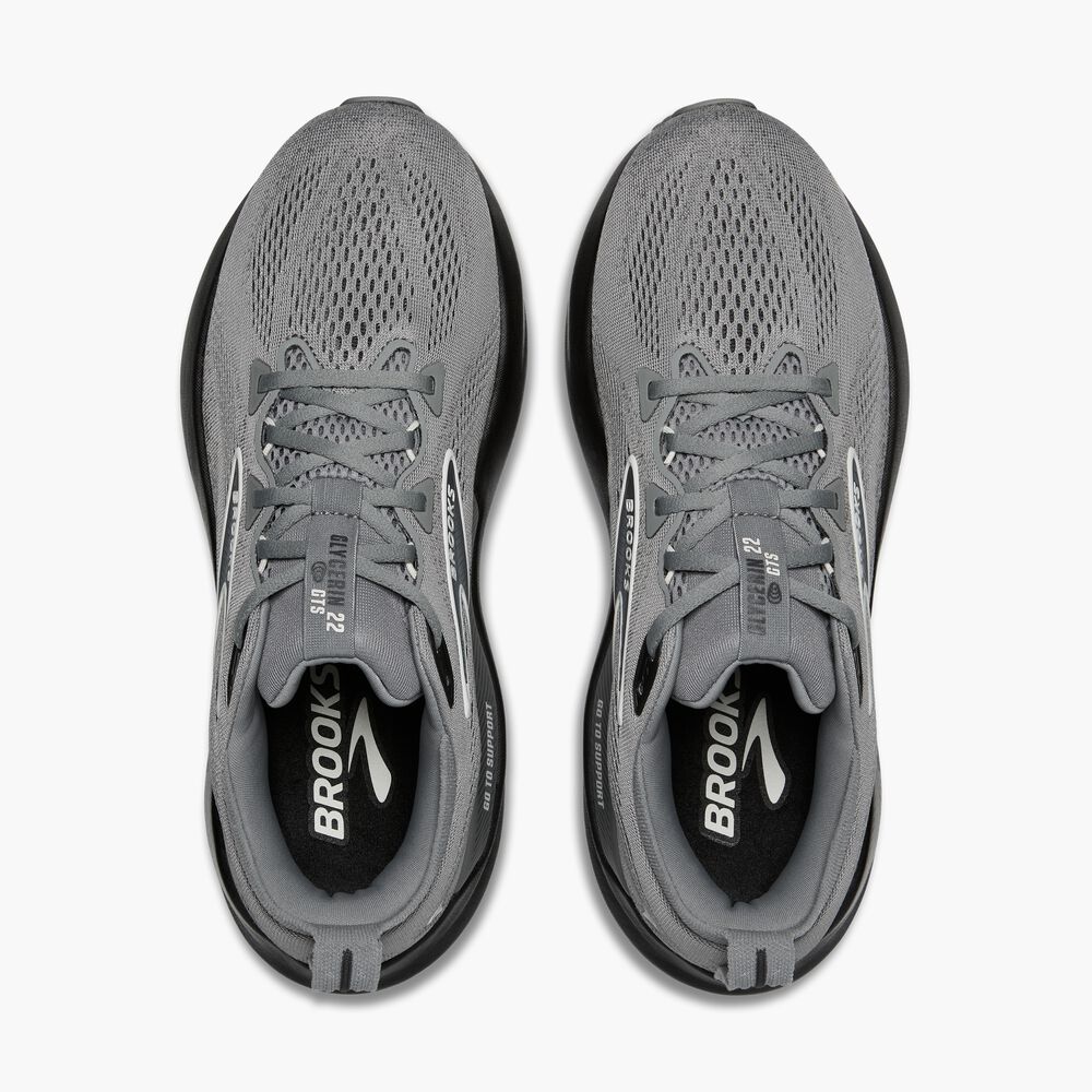 Brooks Glycerin GTS 22 - Primer Gray/Ebenholz/Bluewash