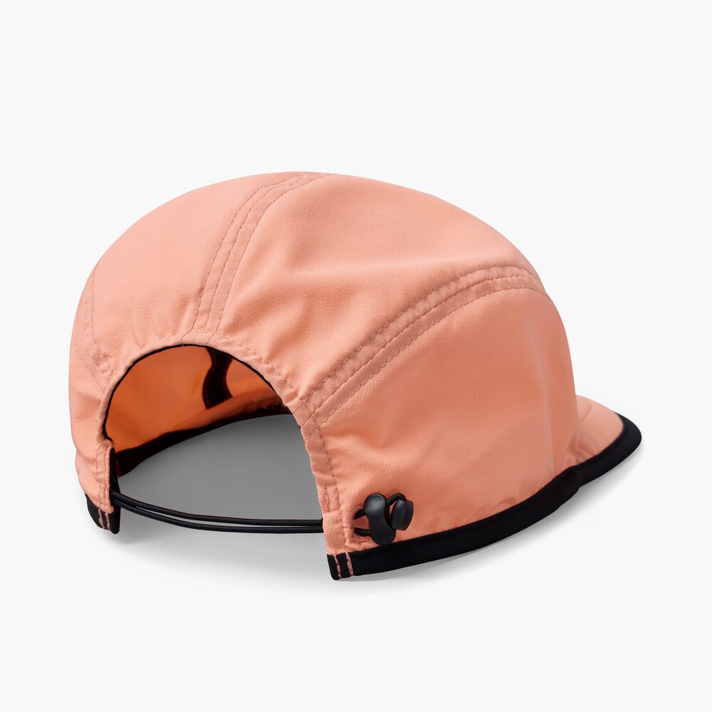 Brooks Lightweight Packable Hat 2.0 - Neo Ember/Schwarz