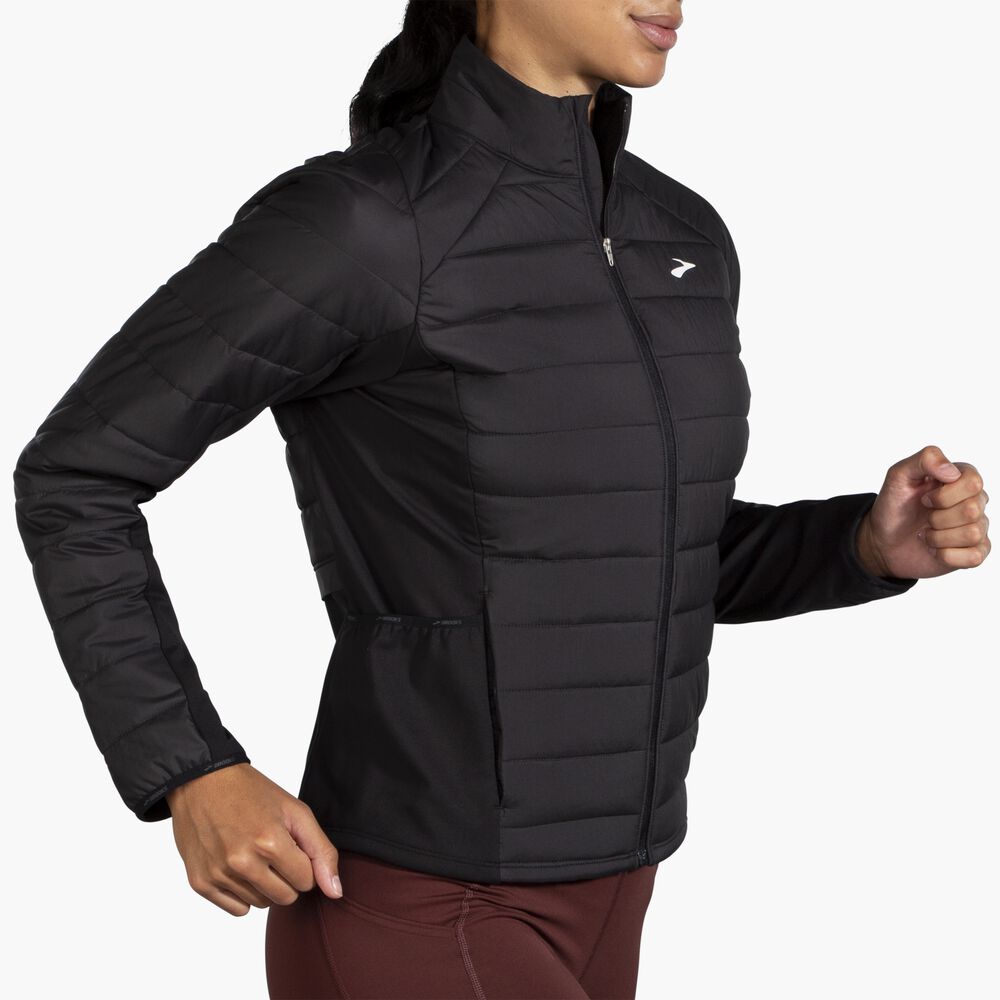 Brooks Shield Hybrid Jacket 2.0 - Schwarz