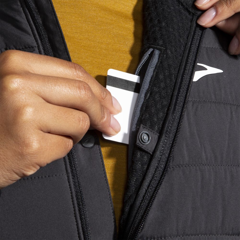 Brooks Shield Hybrid Jacket 2.0 - Schwarz