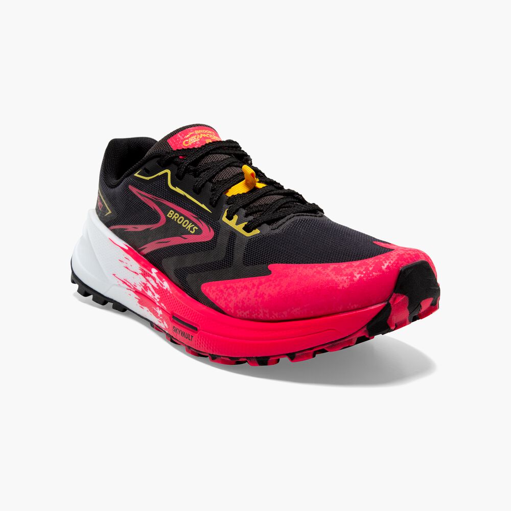 Brooks Catamount 3 - Schwarz/Diva Pink/Zitronenchrom