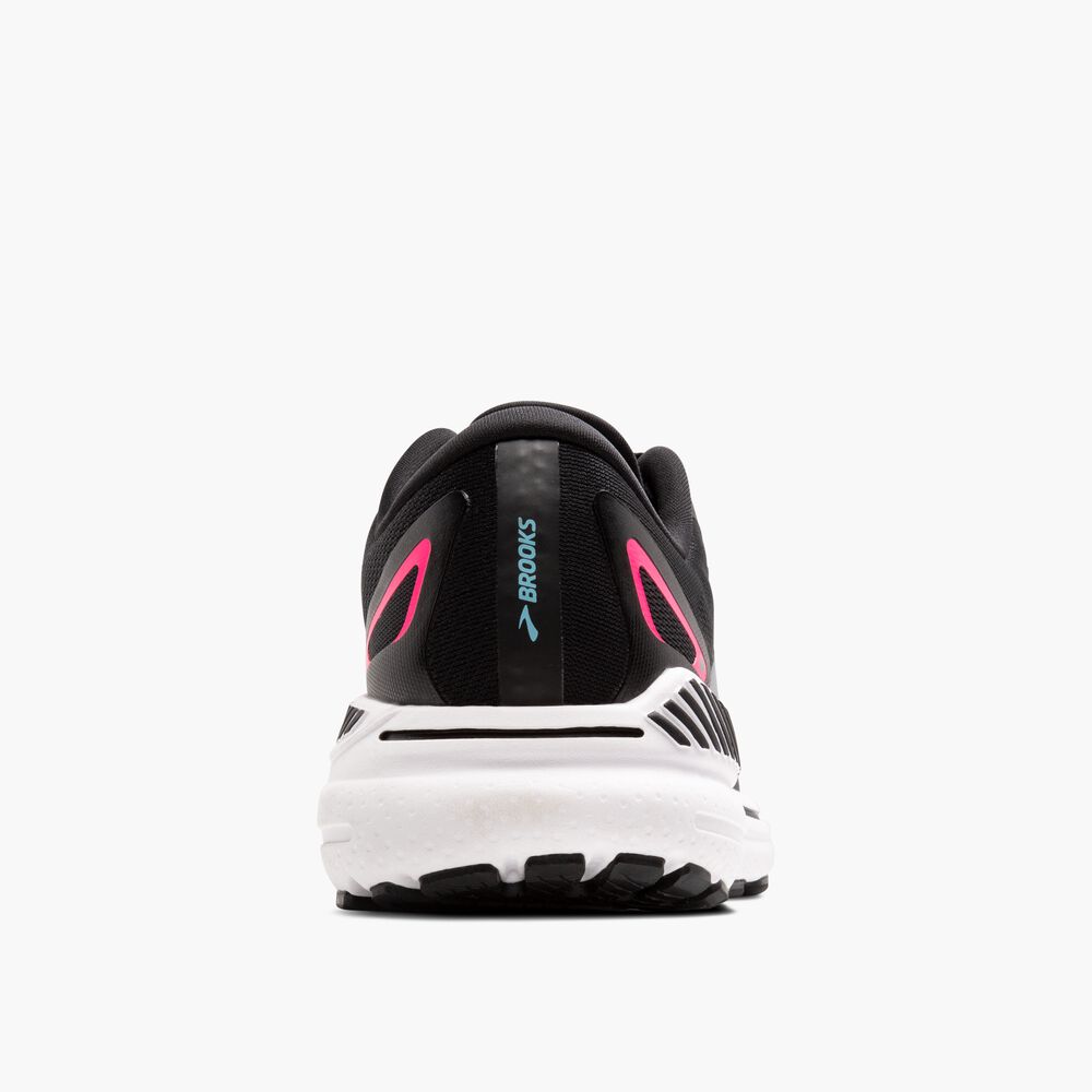 Brooks Adrenaline GTS 23 GTX - Schwarz/Knockout Pink/Aqua