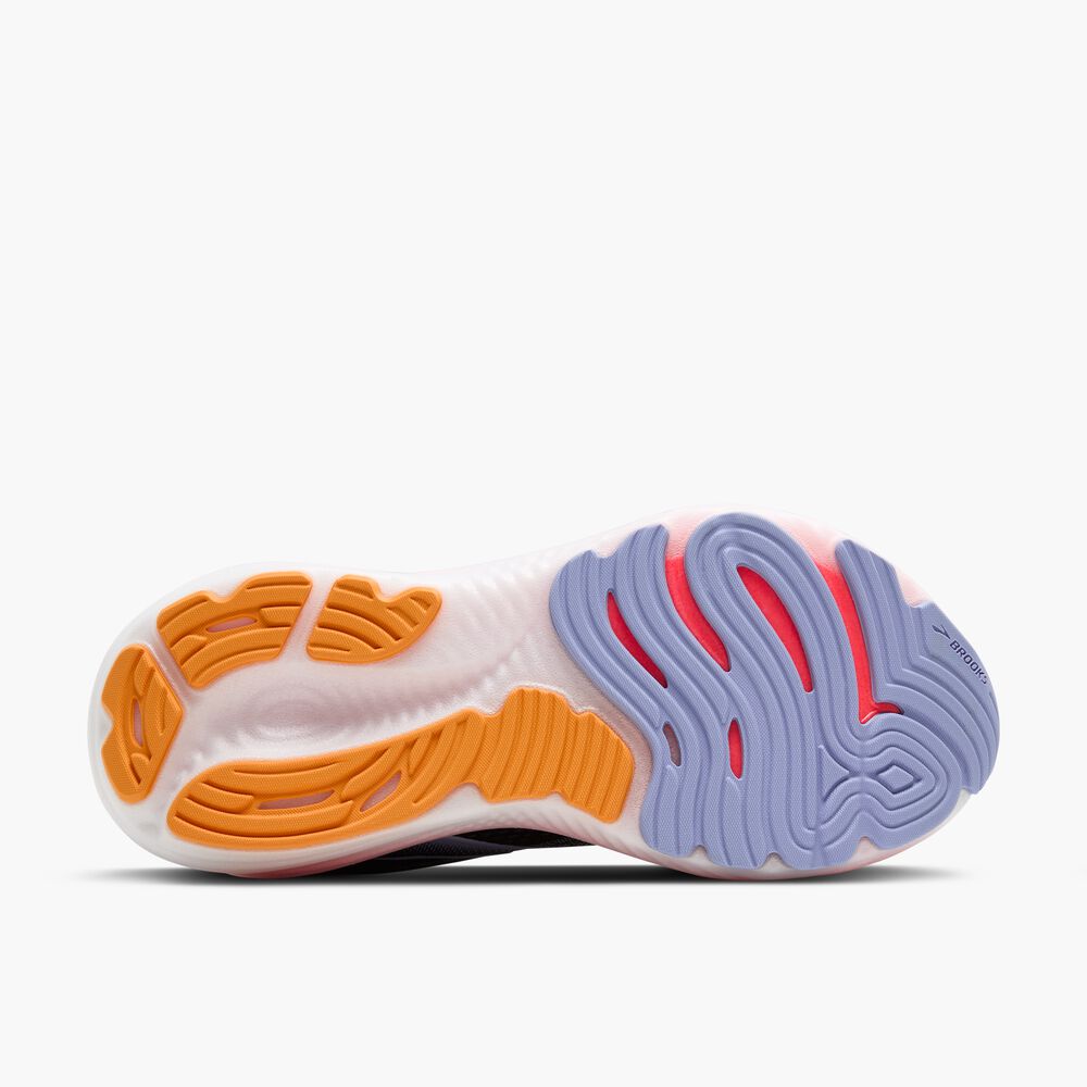 Brooks Glycerin 22 - Schwarz/Blaureiher/Orange