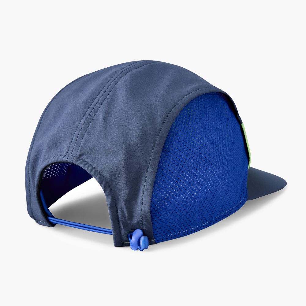 Brooks Propel Mesh Hat 2.0 - Schieferblau/Limette/Neoblau