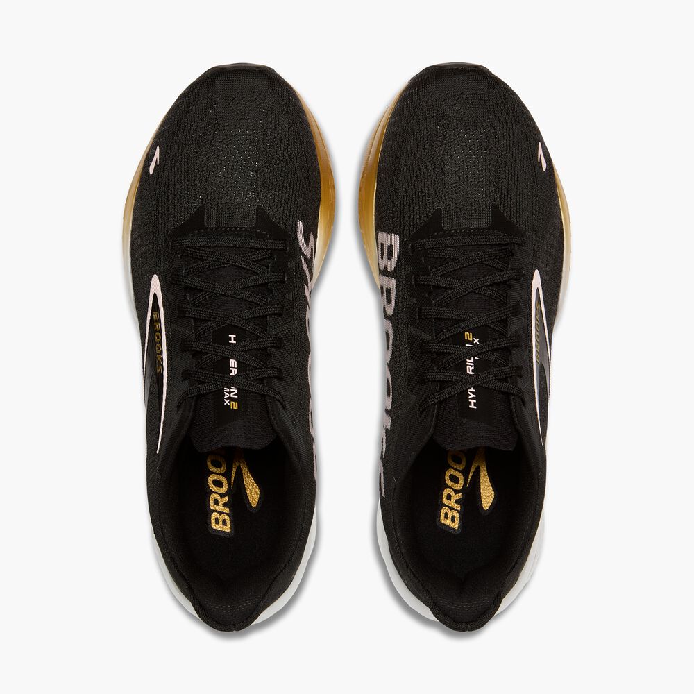 Brooks Hyperion Max 2 - Schwarz/Gold/Pink