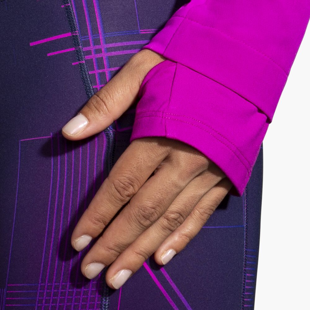 Brooks Fusion Hybrid Jacket - Magenta/Heliotrop