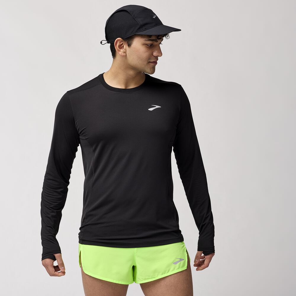 Brooks Atmosphere Long Sleeve 3.0 - Schwarz