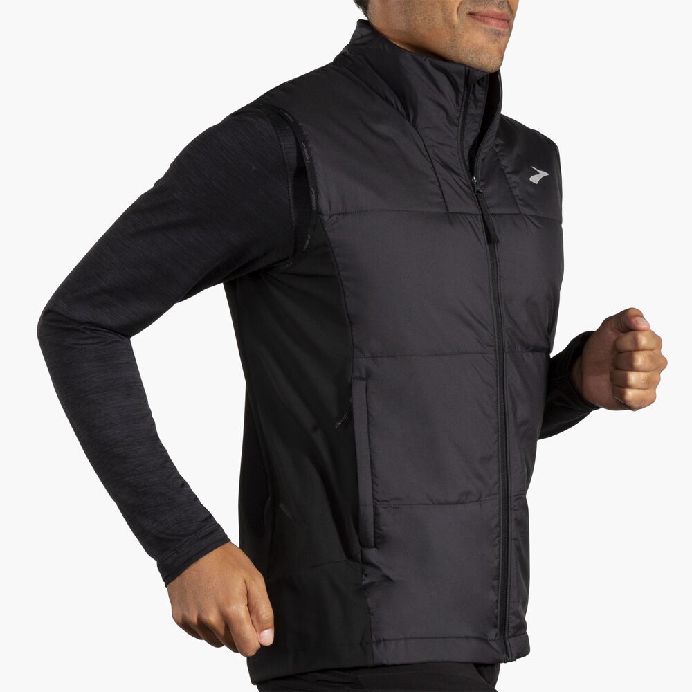Brooks Shield Hybrid Vest 3.0 - Schwarz