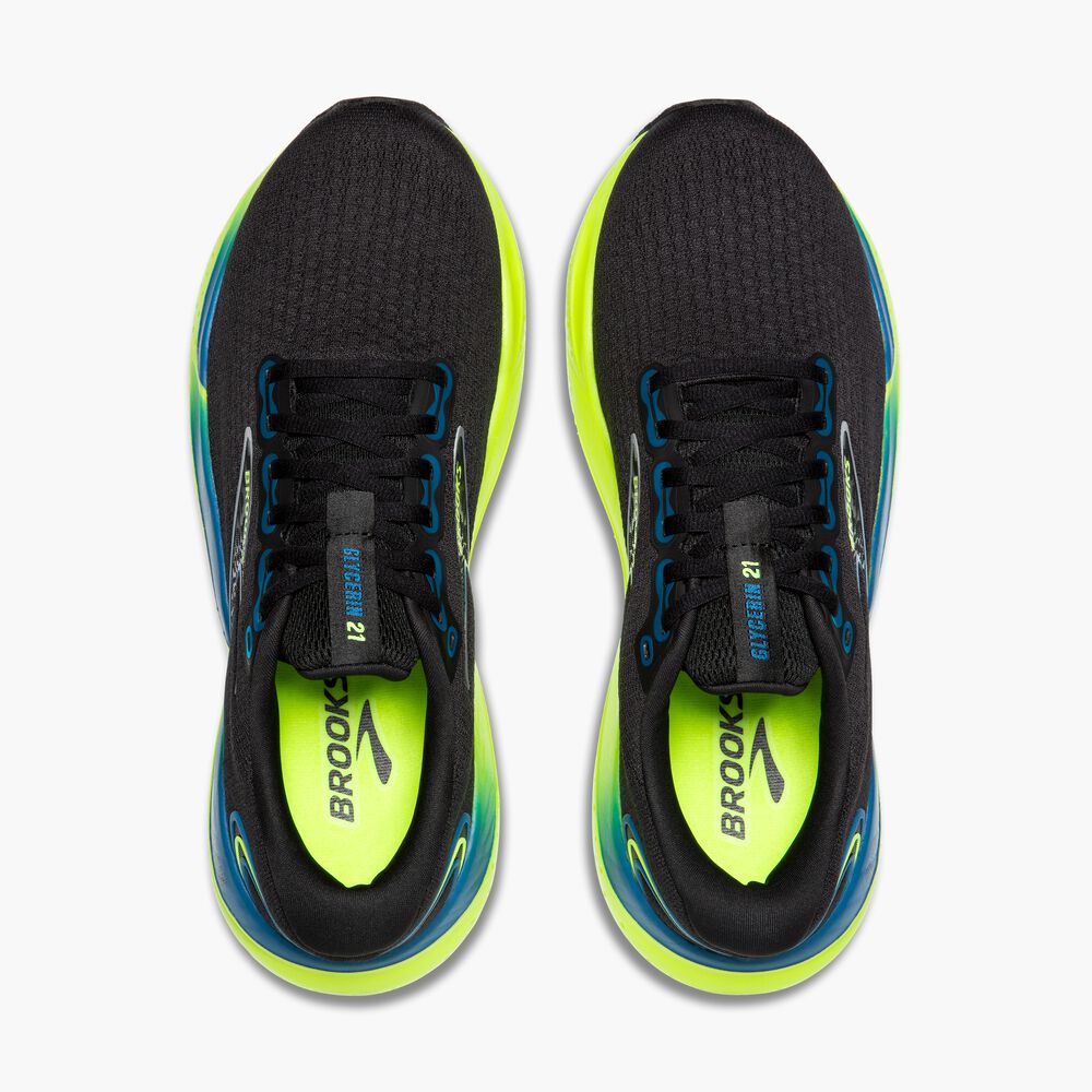 Brooks Glycerin 21 - Schwarz/Blau/Nightlife