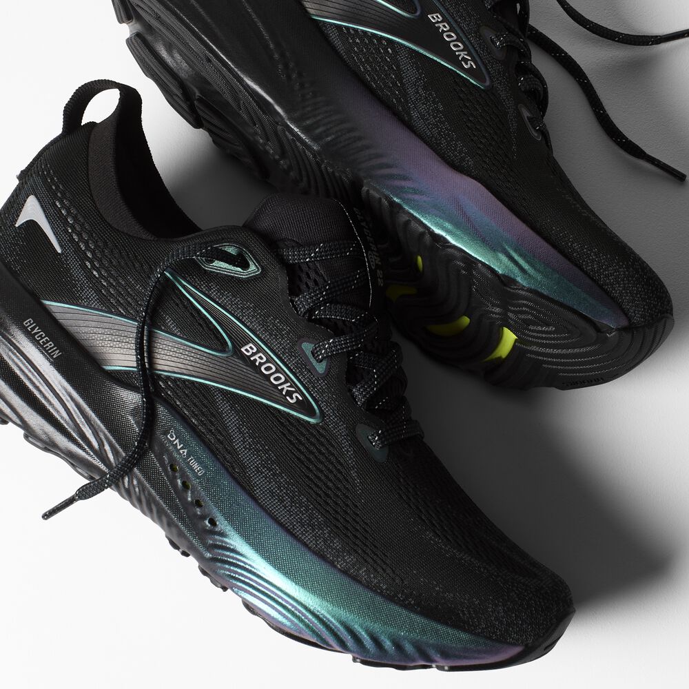 Brooks Glycerin 22 - Aurora Schwarz/Ebenholz