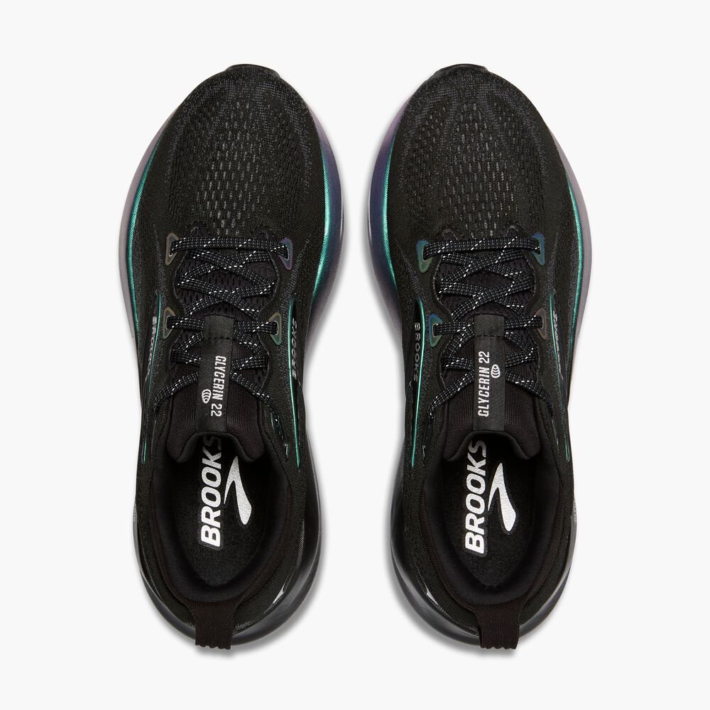 Brooks Glycerin 22 - Aurora Schwarz/Ebenholz