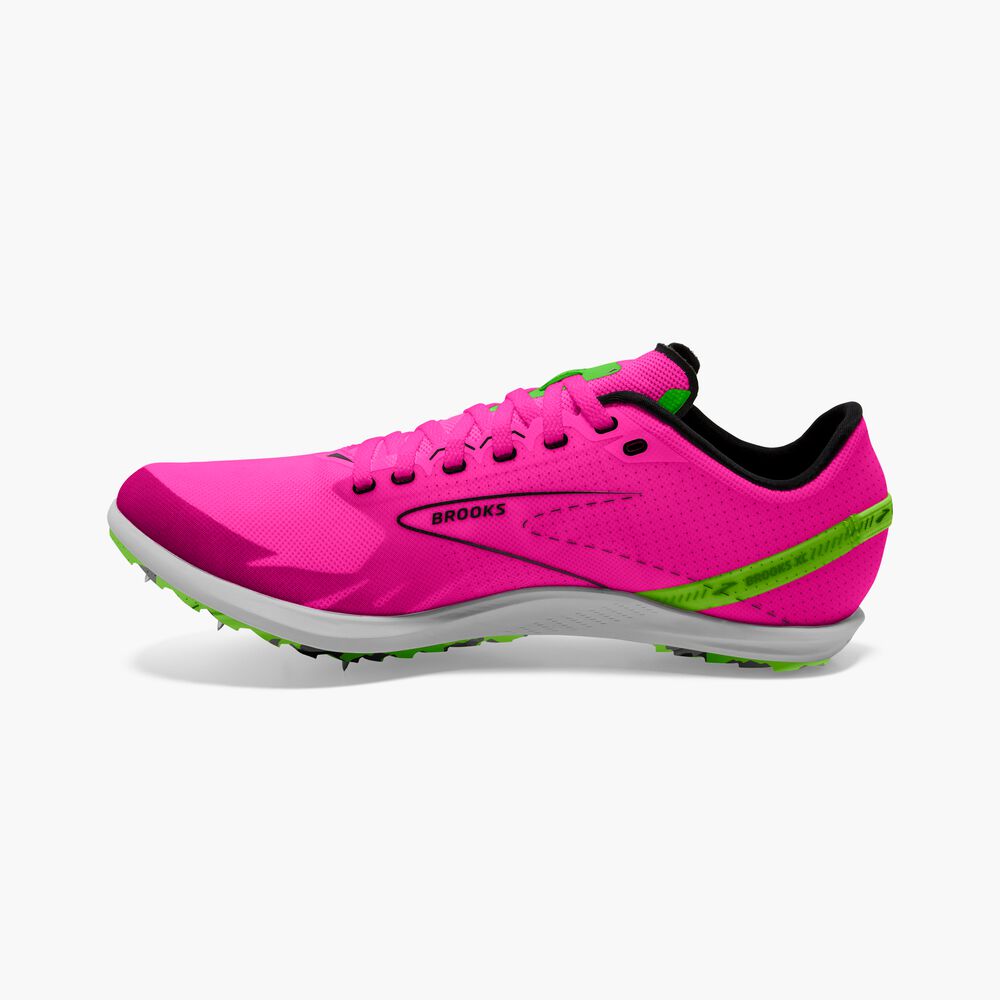 Brooks Draft XC - Pink Glo/Grün/Schwarz