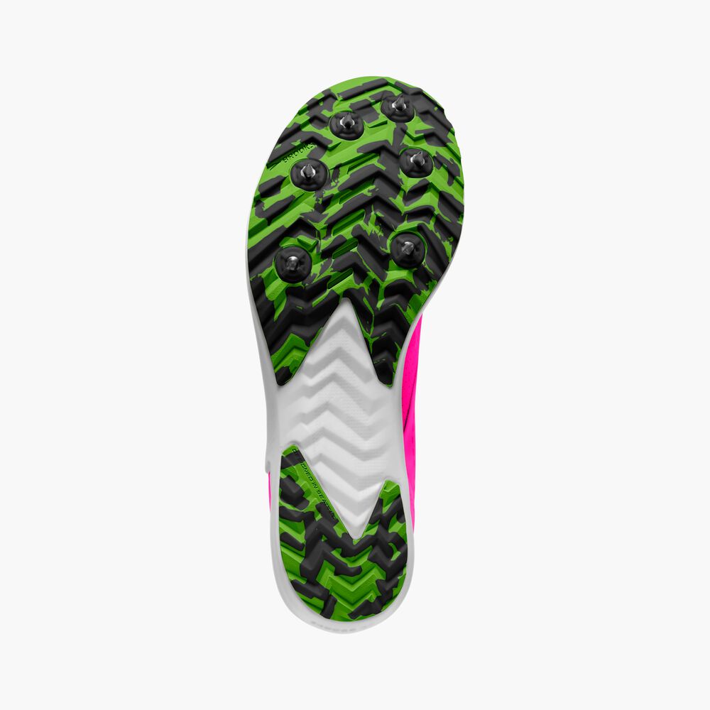 Brooks Draft XC - Pink Glo/Grün/Schwarz