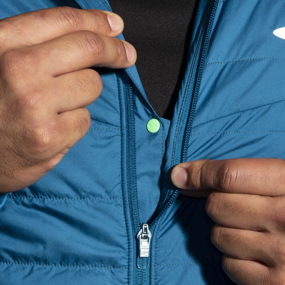 Brooks Shield Hybrid Jacket 2.0 - Dk Ozean