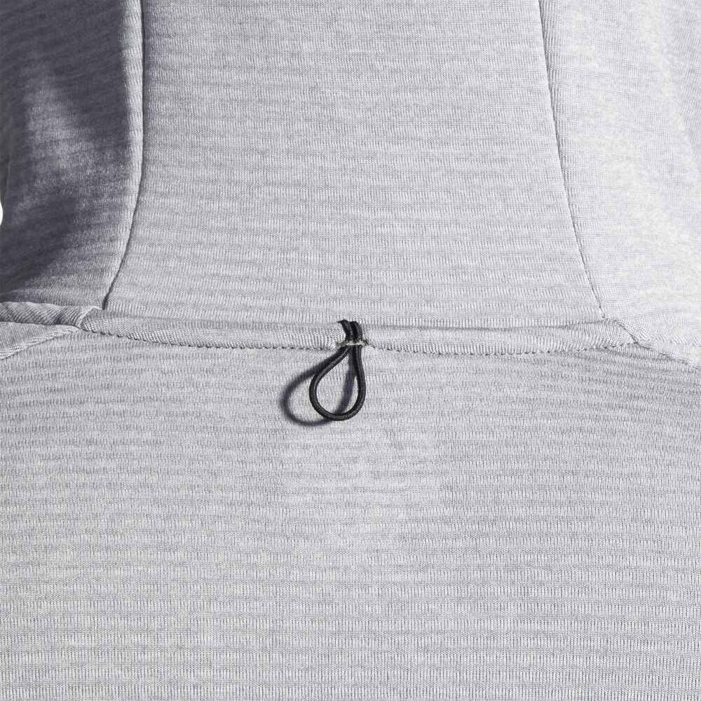 Brooks Notch Thermal Hoodie 2.0 - Ht. Asche/Schwarz
