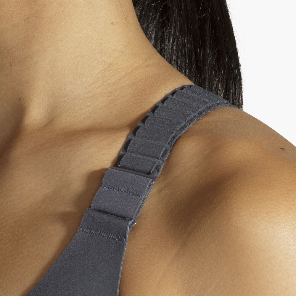 Brooks Racerback 2.0 Sports Bra - Asphalt