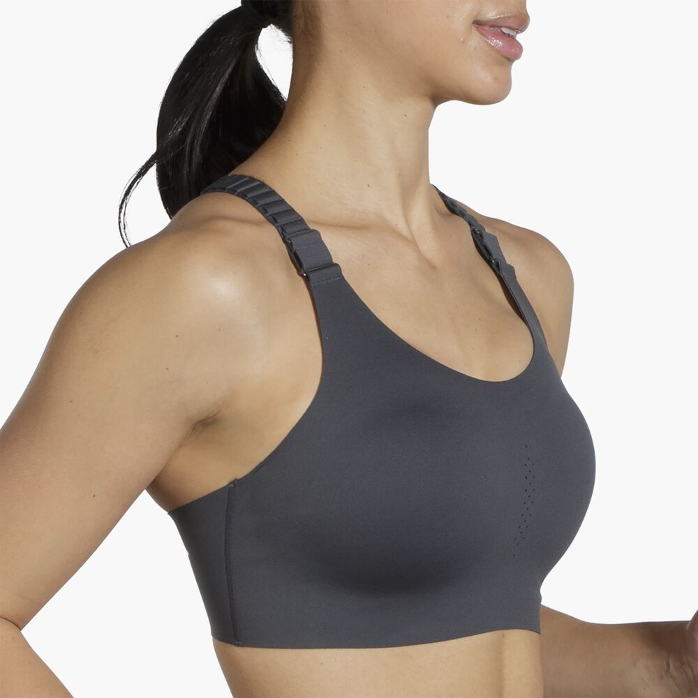 Brooks Racerback 2.0 Sports Bra - Asphalt