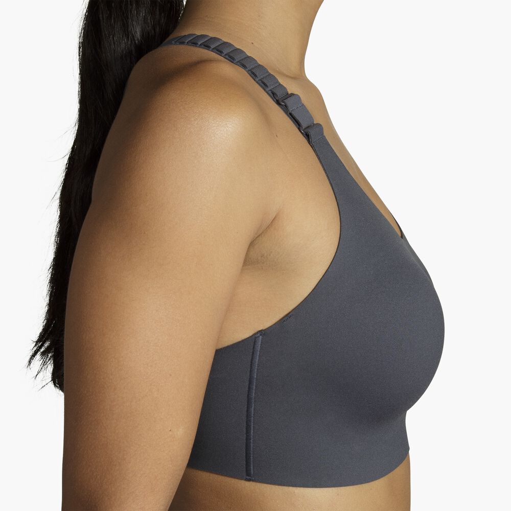 Brooks Racerback 2.0 Sports Bra - Asphalt
