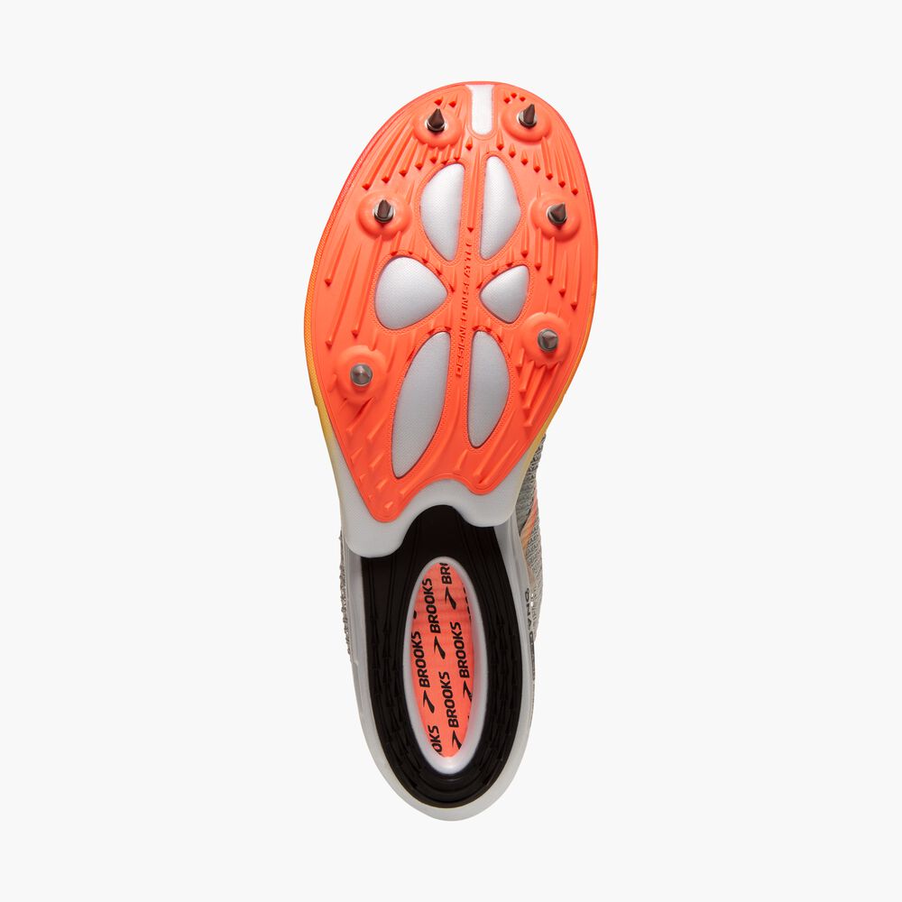 Brooks Hyperion Elite MD - Illusionsblau/Koralle/Orange