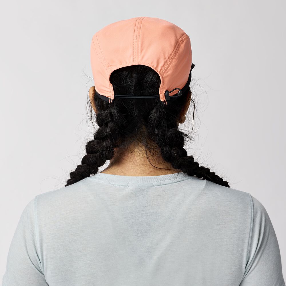 Brooks Lightweight Packable Hat 2.0 - Neo Ember/Schwarz
