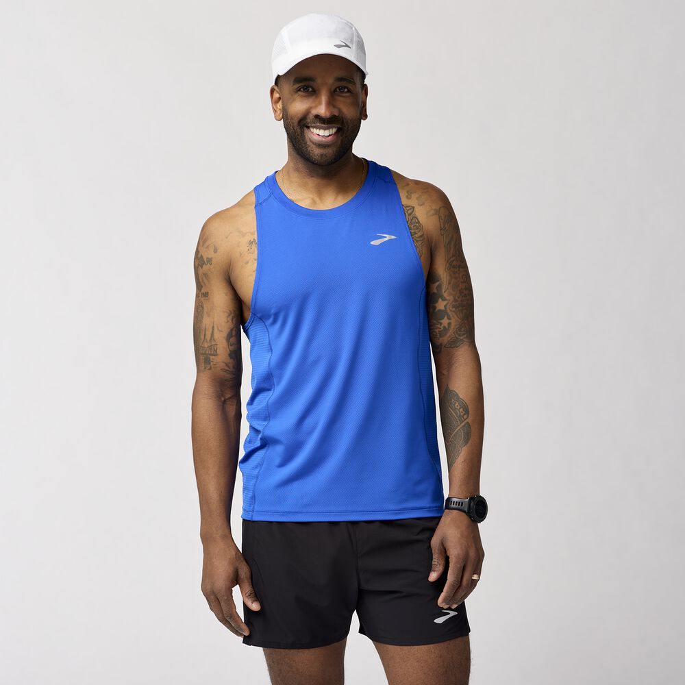 Brooks Atmosphere Singlet 3.0 - Neoblau