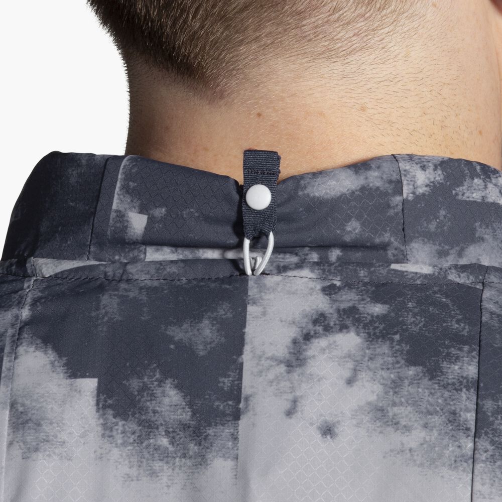 Brooks Canopy Jacket - Betonwolken-Farbdruck