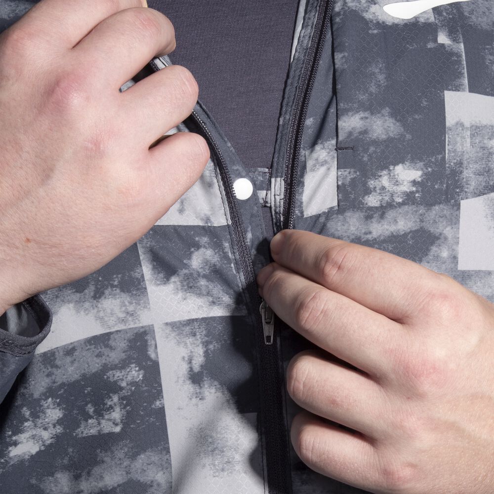 Brooks Canopy Jacket - Betonwolken-Farbdruck