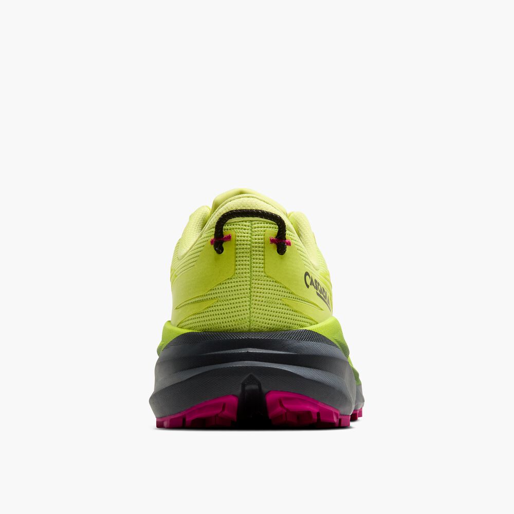 Brooks Cascadia 19 - Sonniges Limettengrün/Schwarz/Magenta