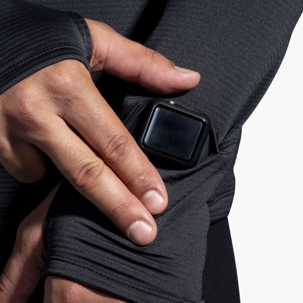 Brooks Notch Thermal Hoodie 2.0 - Schwarz
