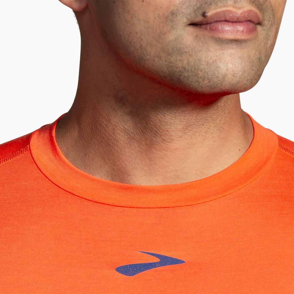 Brooks High Point Long Sleeve - Leuchtendes Orange