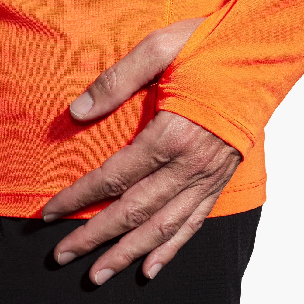 Brooks High Point Long Sleeve - Leuchtendes Orange