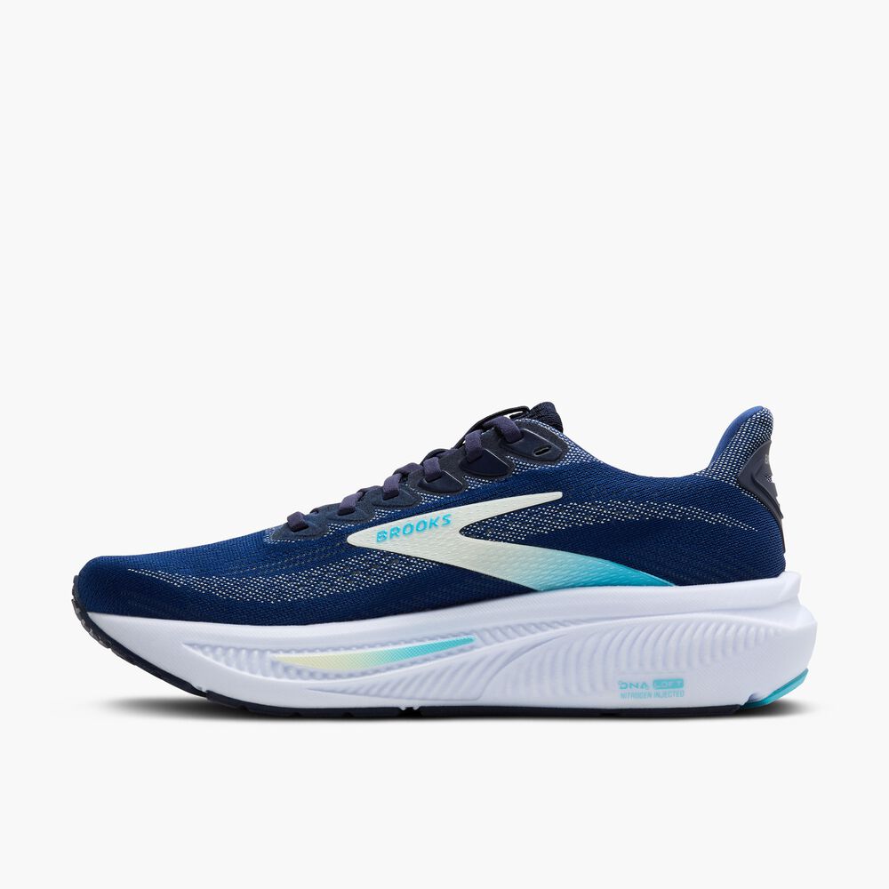 Brooks Ghost 17 - Marineblau/Grün/Türkis