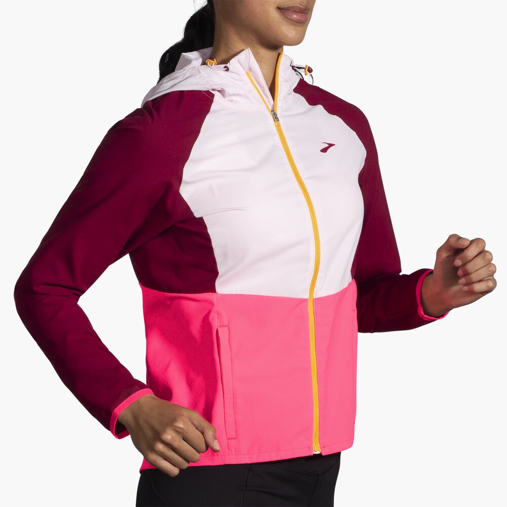 Brooks Canopy Jacket - Razzmatazz/Quarz/Hyper Pink