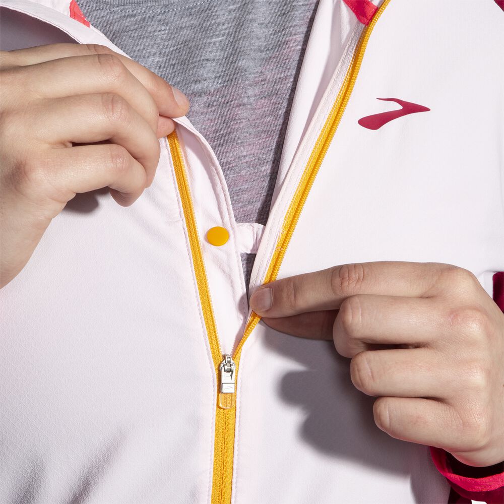 Brooks Canopy Jacket - Razzmatazz/Quarz/Hyper Pink
