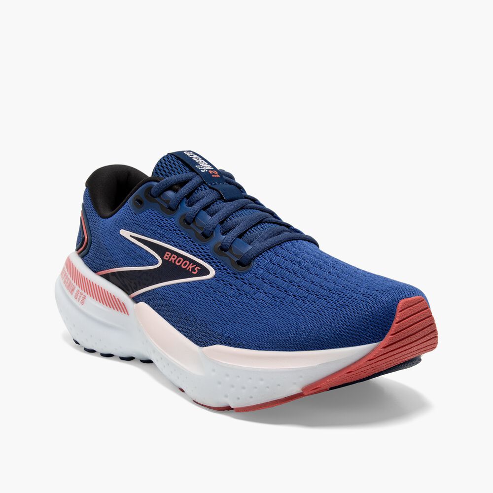 Brooks Glycerin GTS 21 - Blau/Eisig Pink/Rosa