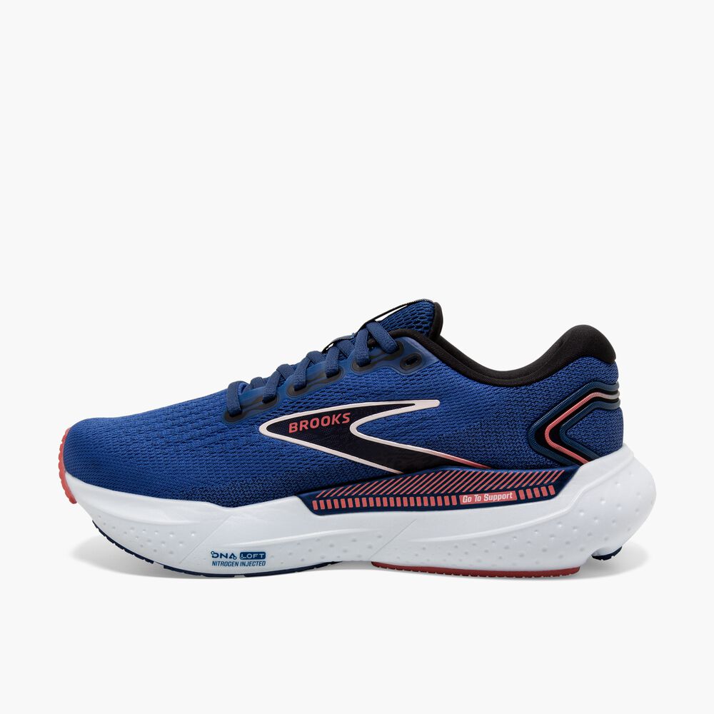 Brooks Glycerin GTS 21 - Blau/Eisig Pink/Rosa