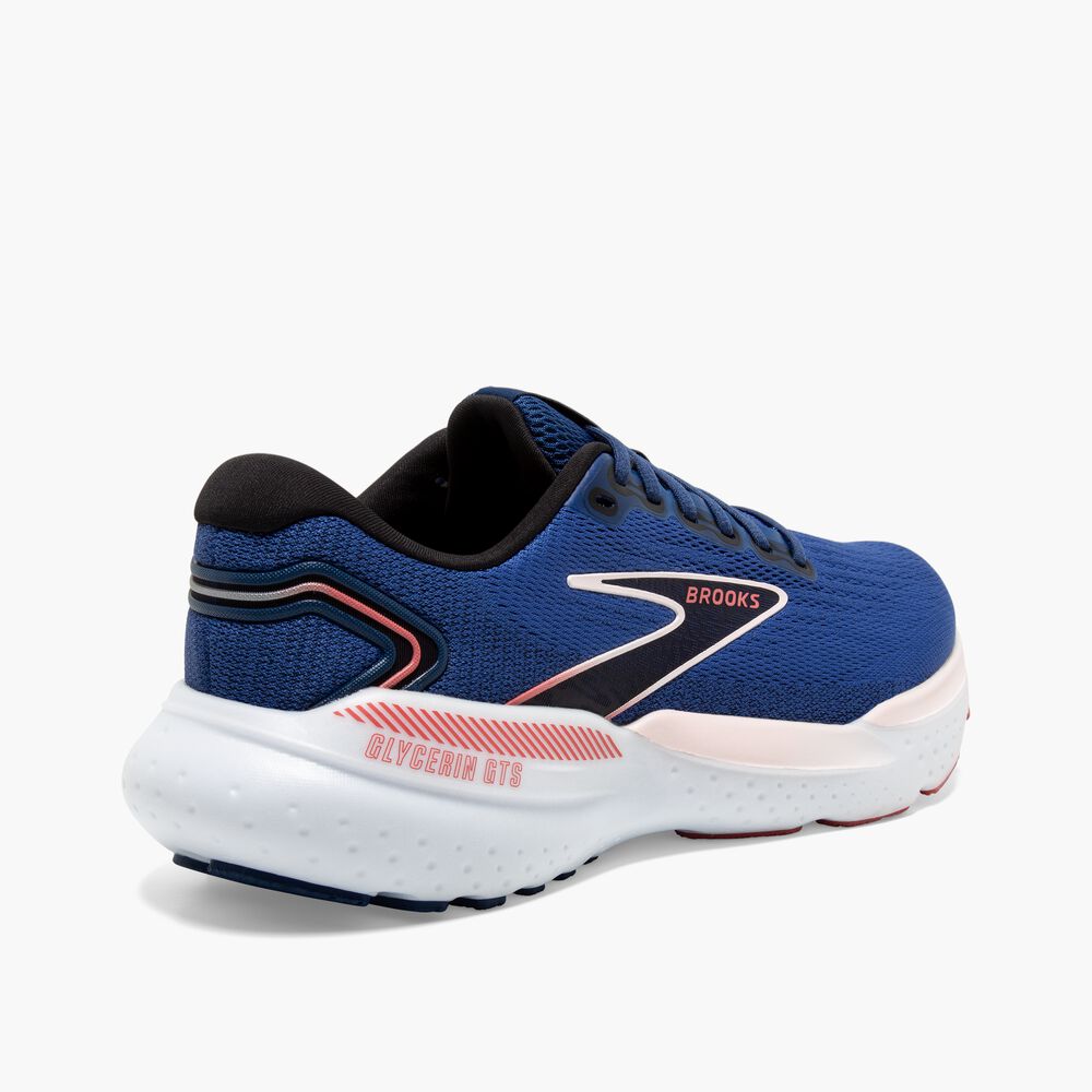 Brooks Glycerin GTS 21 - Blau/Eisig Pink/Rosa