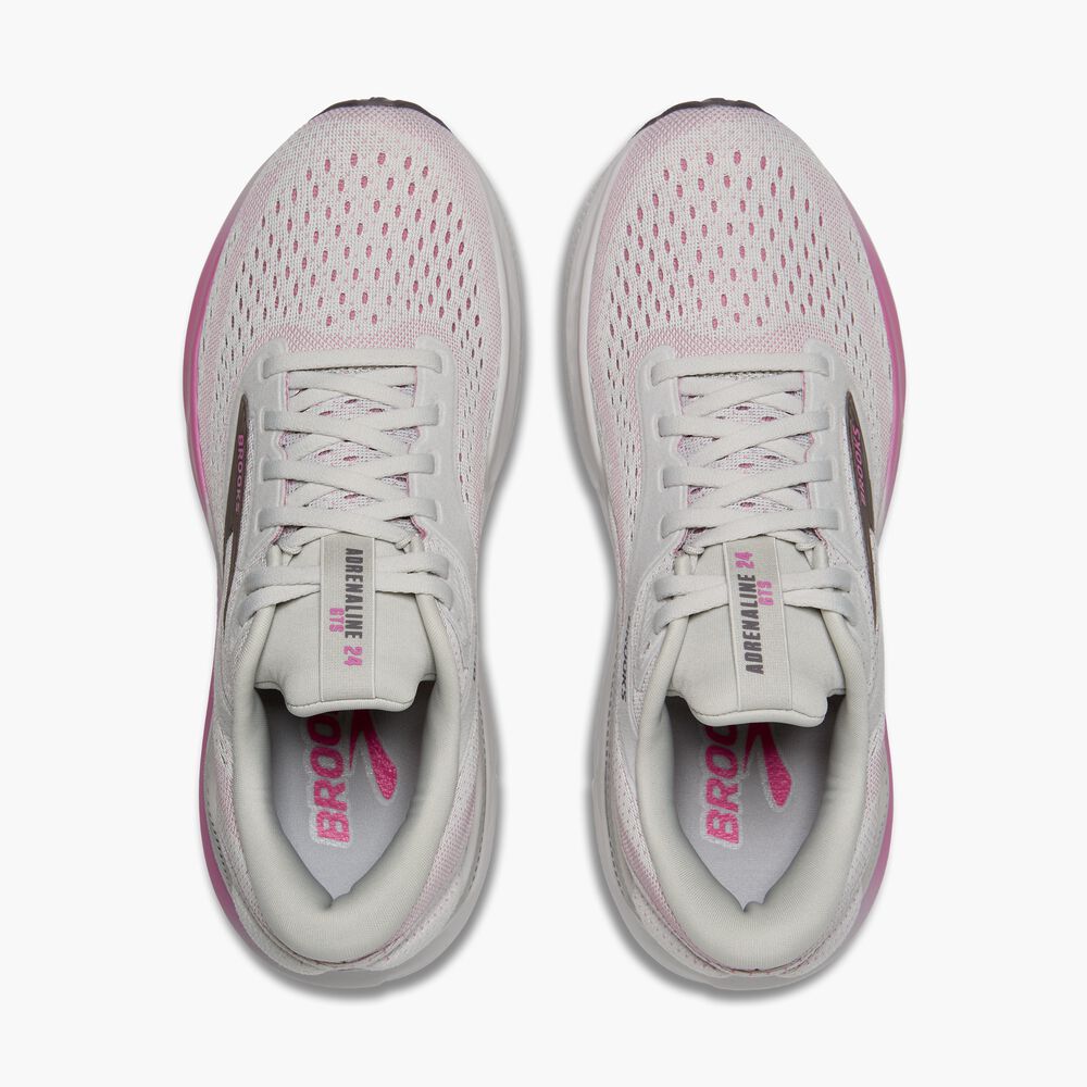 Brooks Adrenaline GTS 24 - Austernpilz/Excalibur/Pink