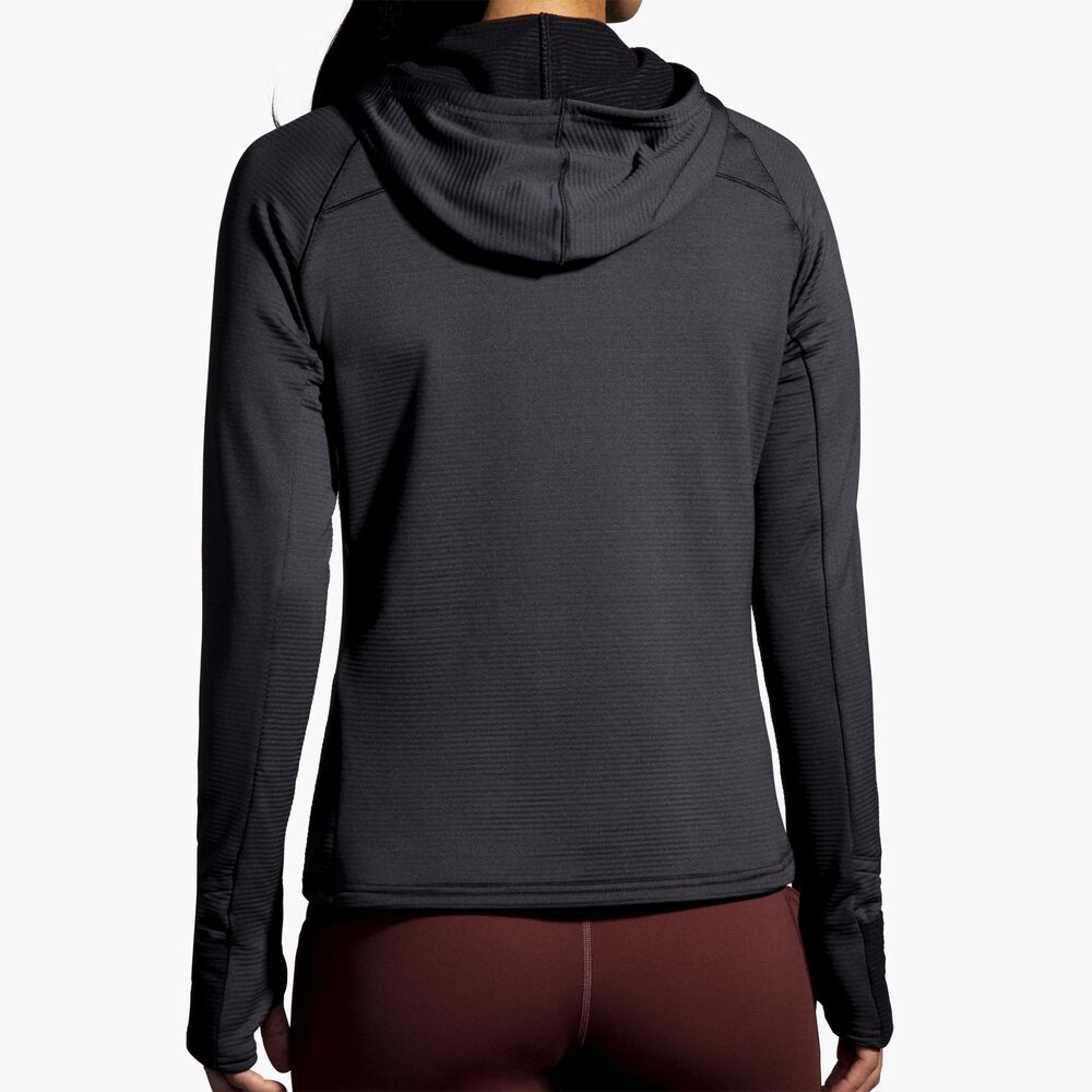 Brooks Notch Thermal Hoodie 2.0 - Schwarz