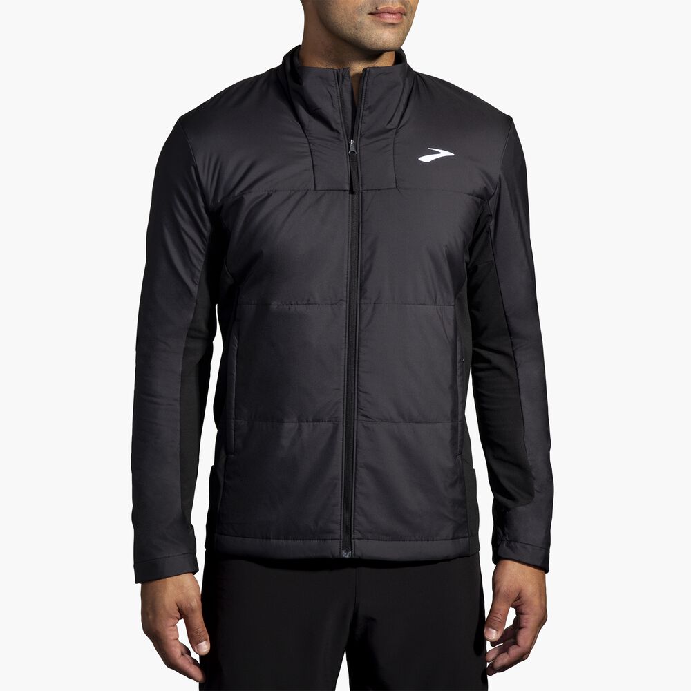 Brooks Shield Hybrid Jacket 3.0 - Schwarz