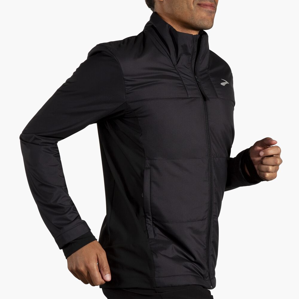 Brooks Shield Hybrid Jacket 3.0 - Schwarz
