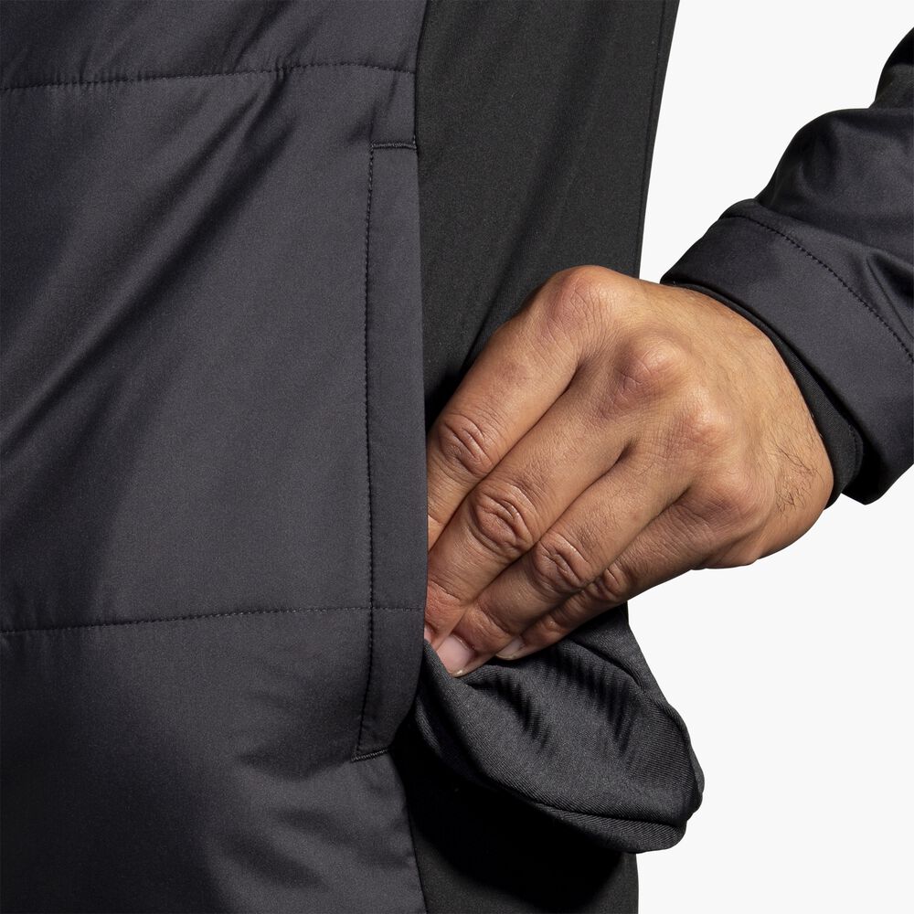 Brooks Shield Hybrid Jacket 3.0 - Schwarz