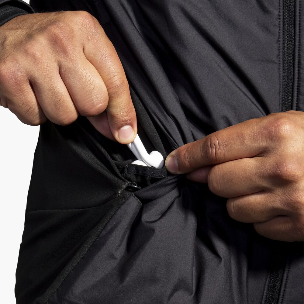 Brooks Shield Hybrid Jacket 3.0 - Schwarz
