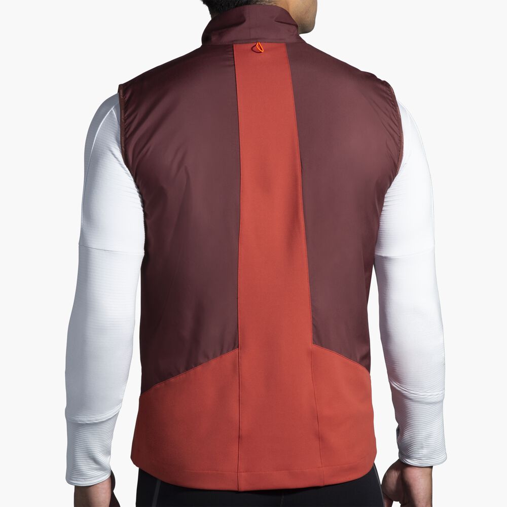 Brooks Shield Hybrid Vest 2.0 - Run Rosine/Kupfer