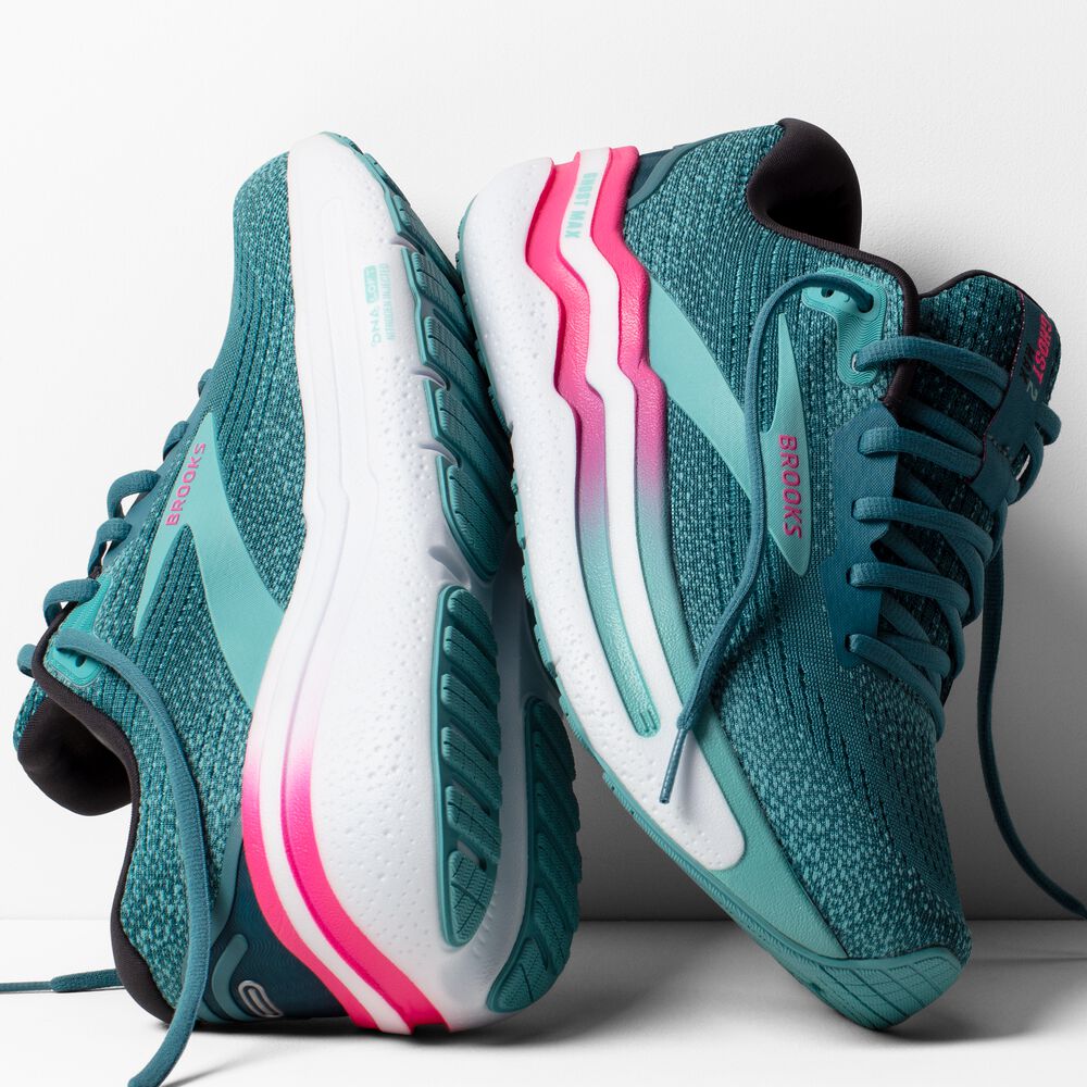 Brooks Ghost Max 2 - Sturmblau/Knockout Pink/Aqua